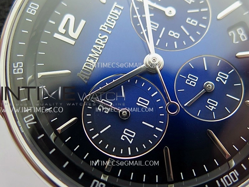 Code 11.59 Chrono 26393 SS APSF 1:1 Best Edition Blue Ombre Dial On Black Nylon Strap Super Clone SA4401